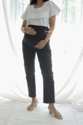 MOMMY MATERNITY Celana Hamil Jumbo Modis Kerja Kantor Standart Katun Twill   CLO 03 3  large